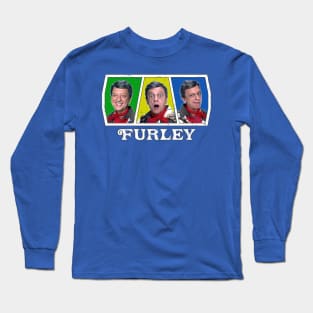 MR. FURLEY (distressed) Long Sleeve T-Shirt